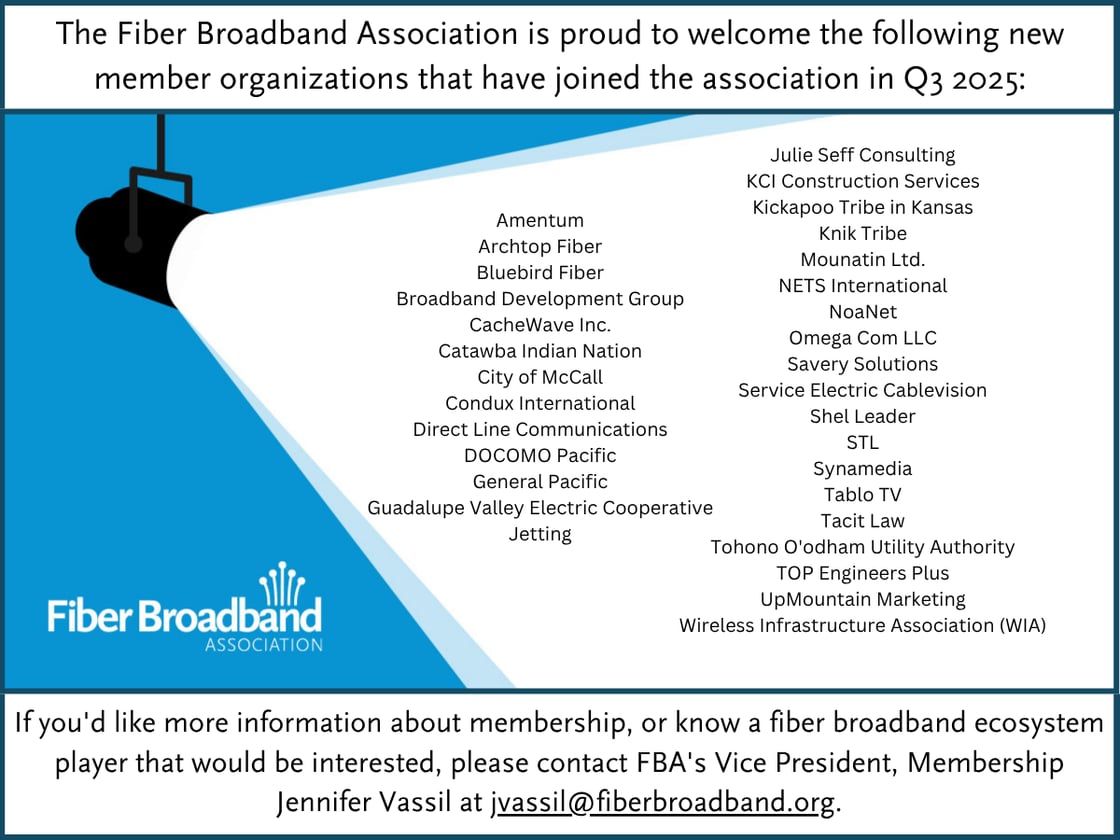 Fiber Forward new members Q3 2025-1