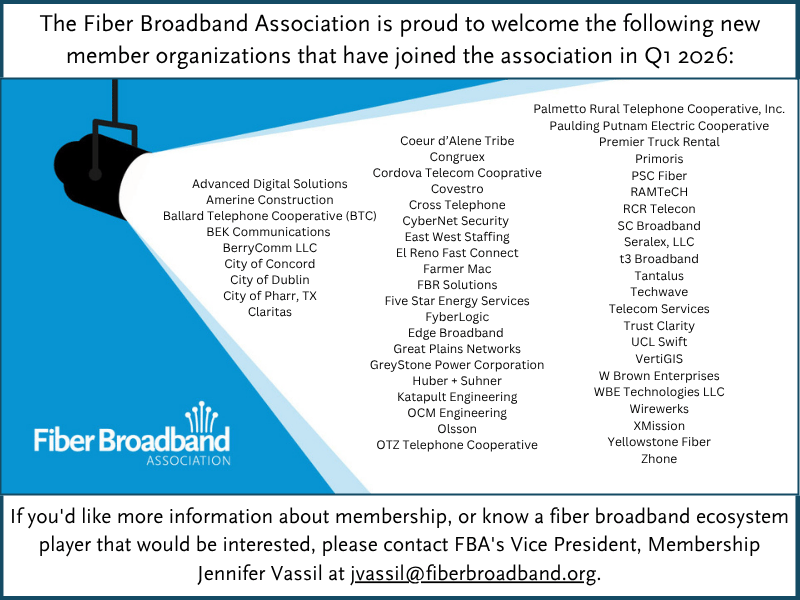 Fiber Forward new members