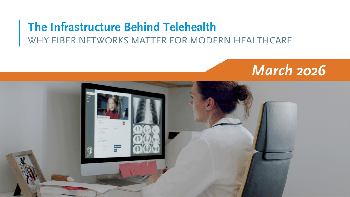The Infrastructure Behind Telehealth Graphic