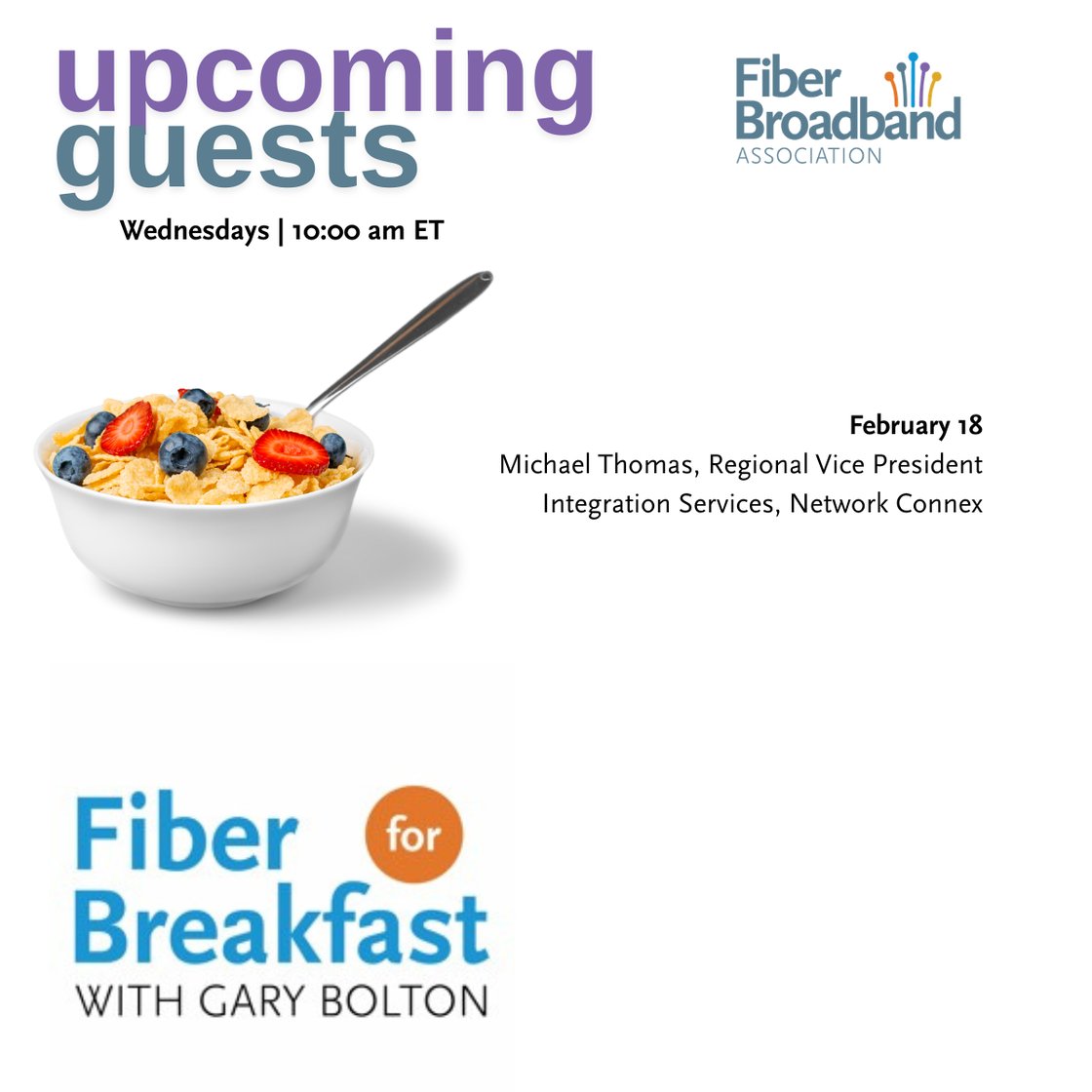 Upcoming FFB Guests 212